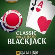 Аппарат Classic Multihand Blackjack — BGaming
